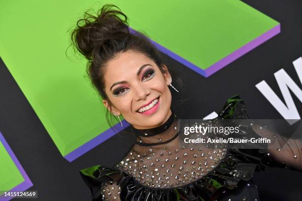 Ginger Gonzaga attends Marvel Studios "She-Hulk: Attorney At Law" Los Angeles Premiere at El Capitan Theatre on August 15, 2022 in Los Angeles,...