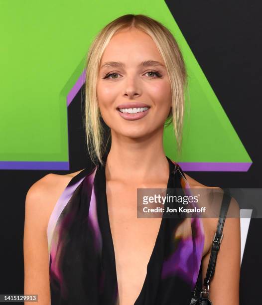 Marie-Lou Nurk attends Marvel Studios "She-Hulk: Attorney At Law" Los Angeles Premiere at El Capitan Theatre on August 15, 2022 in Los Angeles,...