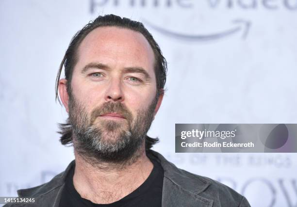 Sullivan Stapleton attends the Los Angeles premiere of Amazon Prime Video's "The Lord of The Rings: The Rings of Power" at The Culver Studios on...