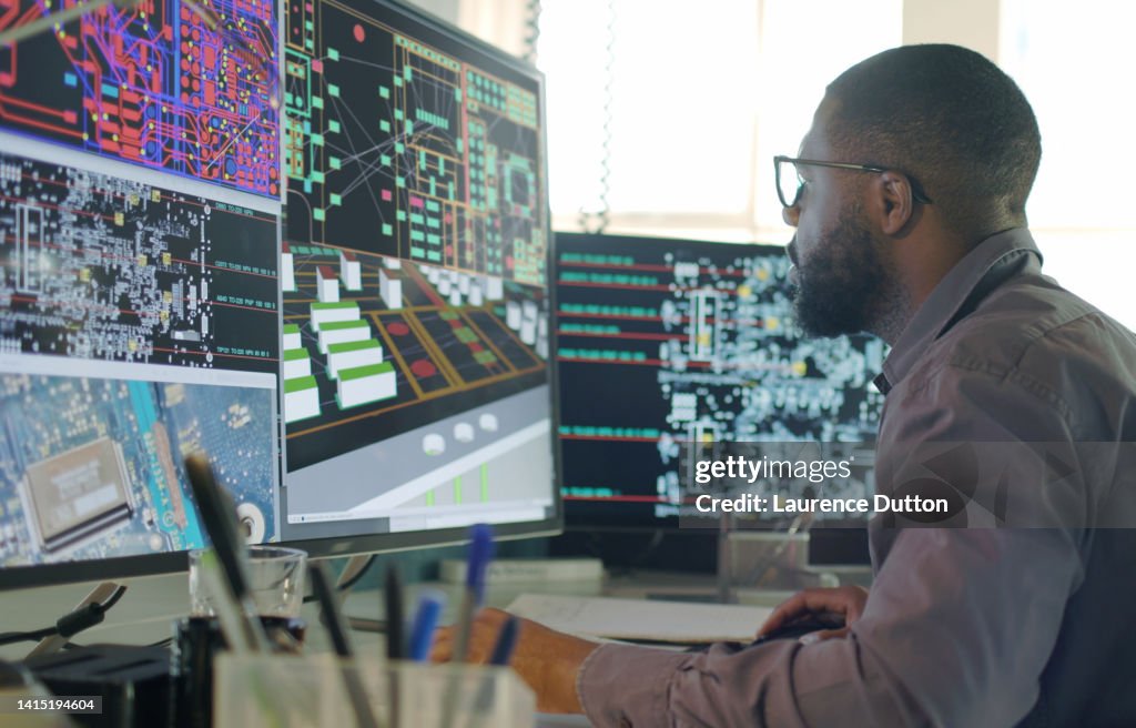 CAD electronics engineer A