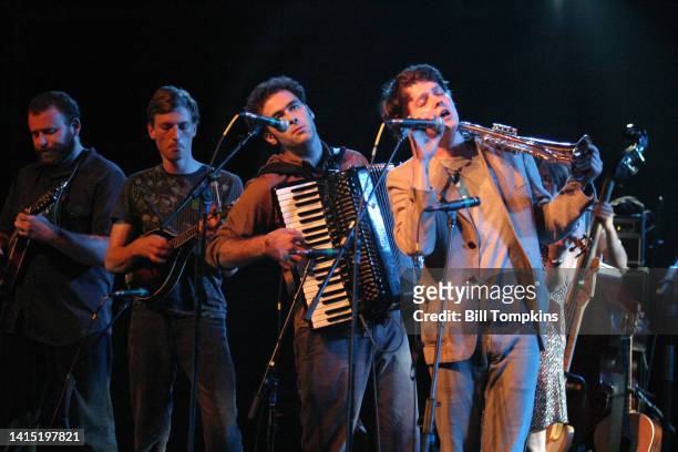 September 26: Beirut performs during the NY Gypsy Festival at the Delacorte Theatre in Central Park September 26, 2007 in New York City.