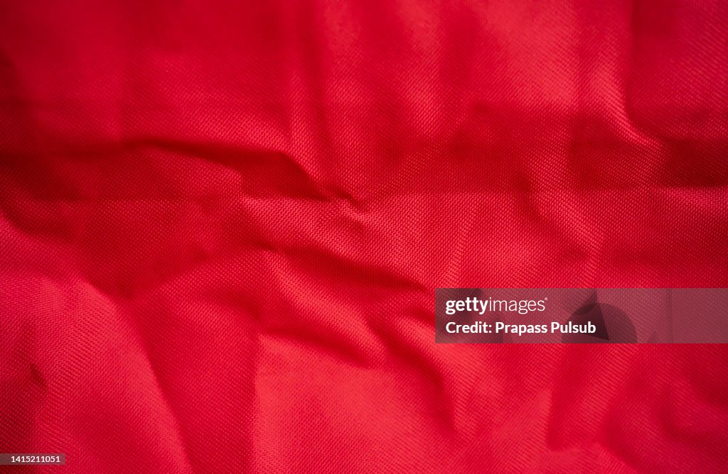 Red Polyester Red Fabric Cloth Polyester Texture And Textile Background High-Res ...