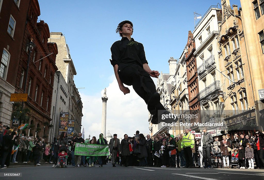 St. Patrick's Day Parade In London