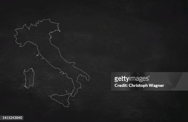 tafel - italien - karte - hand karte stock pictures, royalty-free photos & images