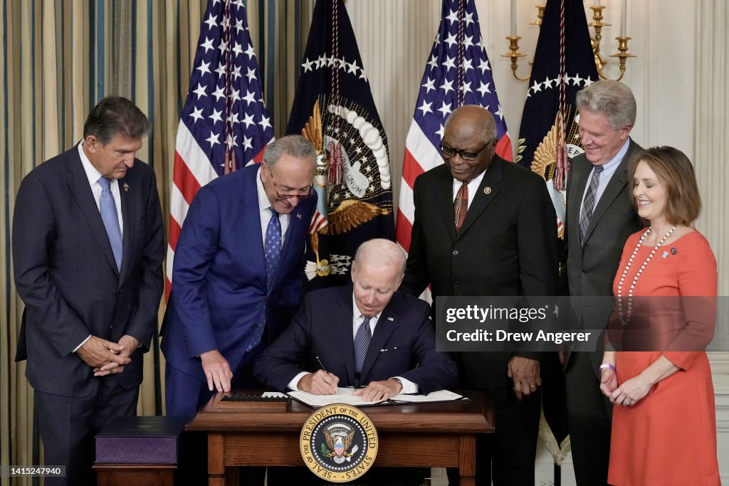 President Biden Signs Inflation Reduction Act Into Law