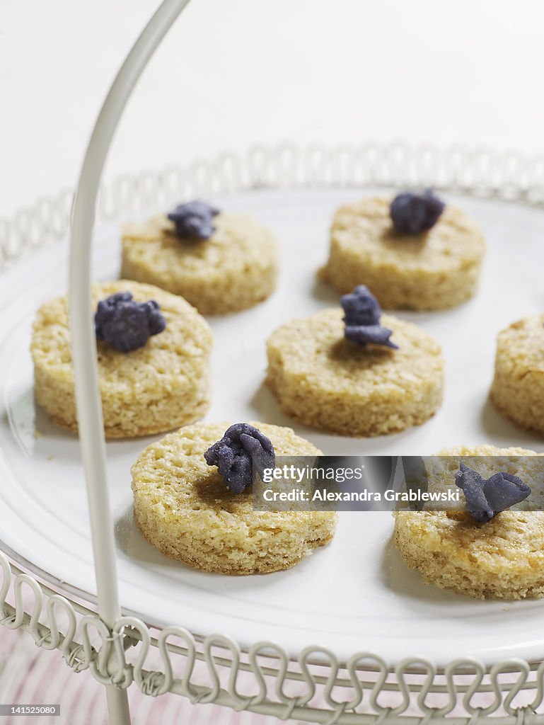 Lavender Cake Bites