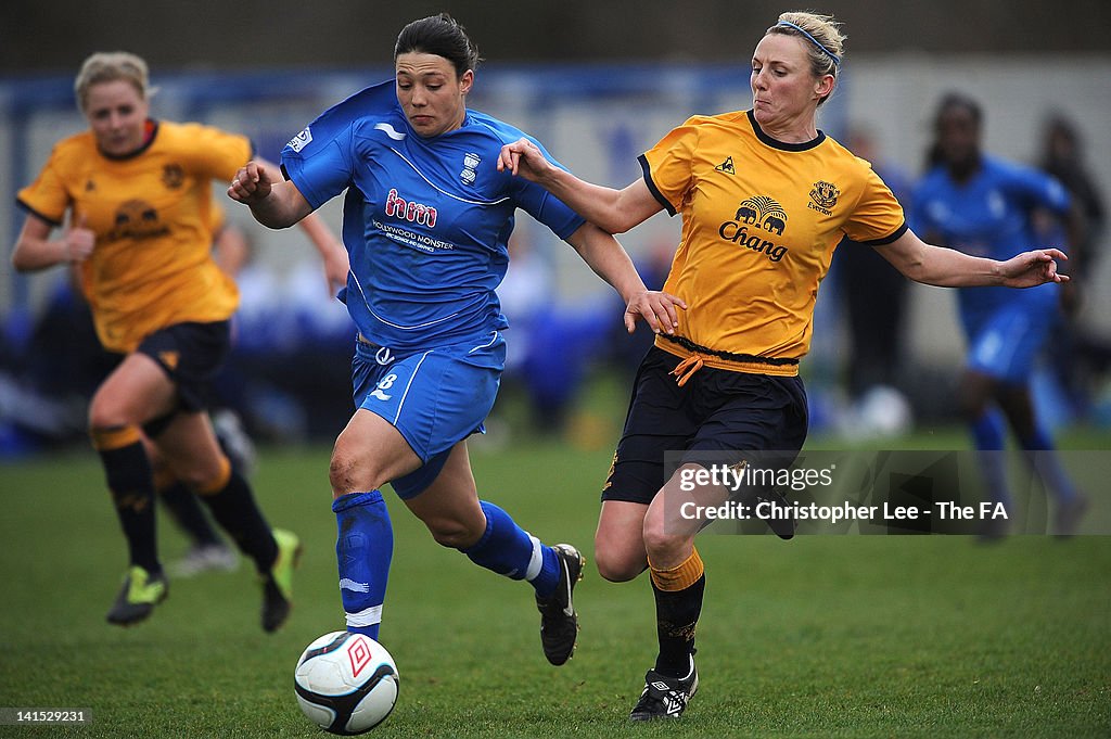 Birmingham City Ladies FC v Everton Ladies FC - FA WSL Continental Cup