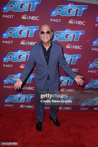 Howie Mandel arrives at the Red Carpet For "America's Got Talent" Season 17 Live Show at Sheraton Pasadena Hotel on August 16, 2022 in Pasadena,...