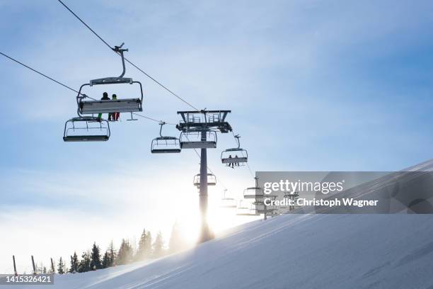 österreich tirol - winter - kaiser fotografías e imágenes de stock