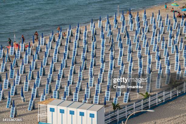 beach and mediterranean sea in san vito lo capo, italy - gulf of palermo stock pictures, royalty-free photos & images