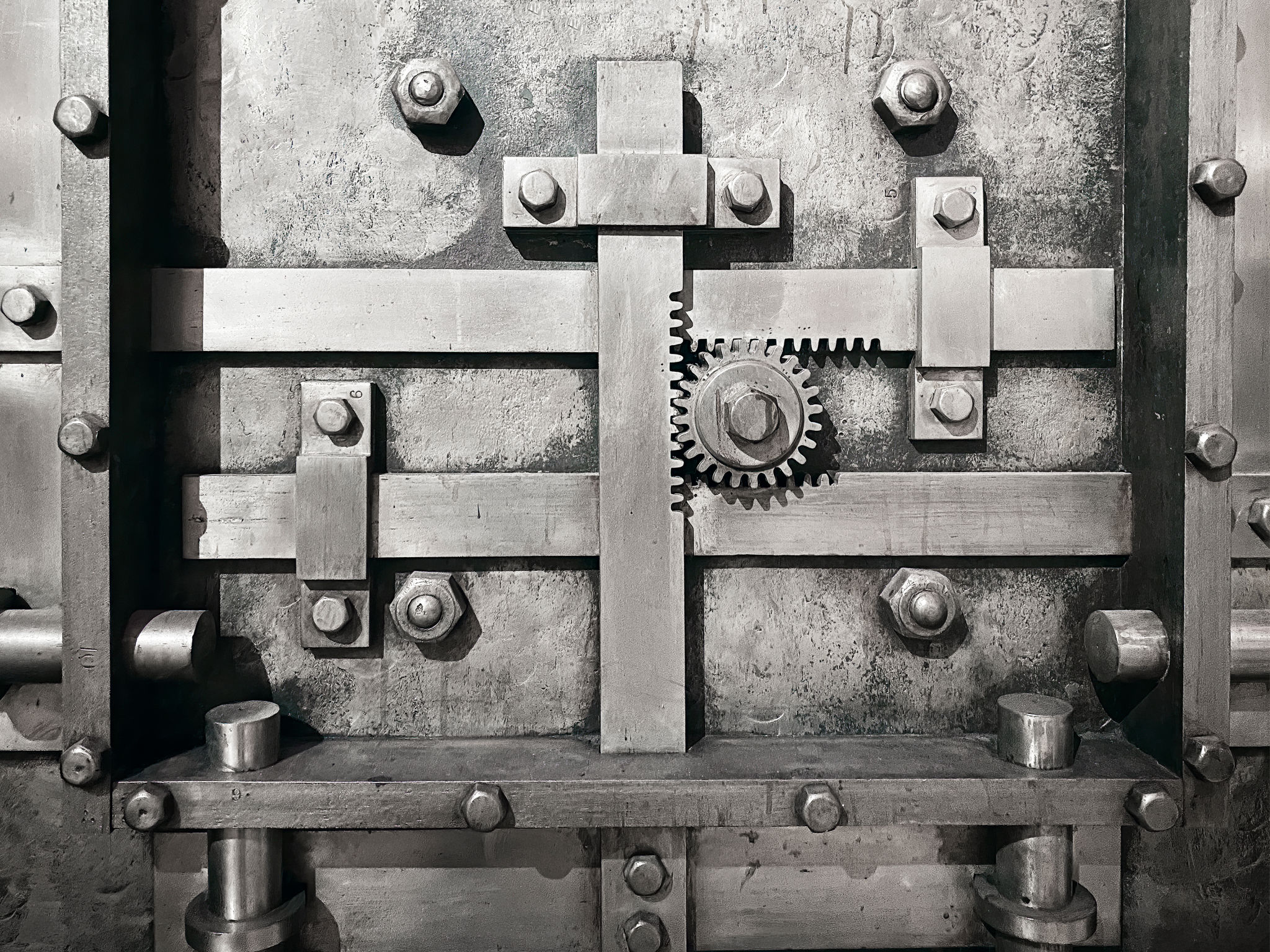 lock mechanism close-up