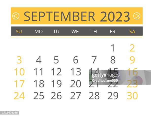 2023 monthly calendar template with the week beginning on sunday - org chart background stock illustrations