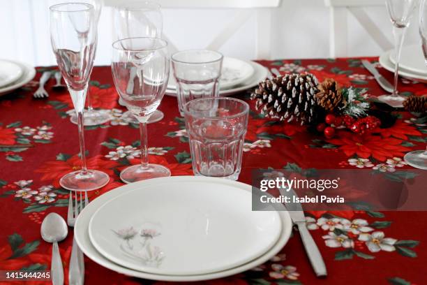 Spanish Table Setting With Traditional Food Photos and Premium High Res ...