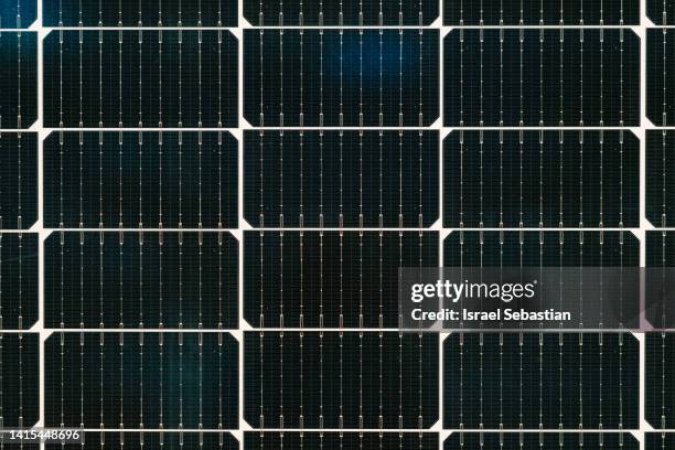 front image of the solar energy panels. solar energy background concept. - roof texture stock pictures, royalty-free photos & images
