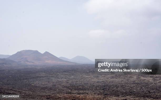 scenic view of landscape against sky,the cactus garden,spain - viaggio di nozze stock pictures, royalty-free photos & images