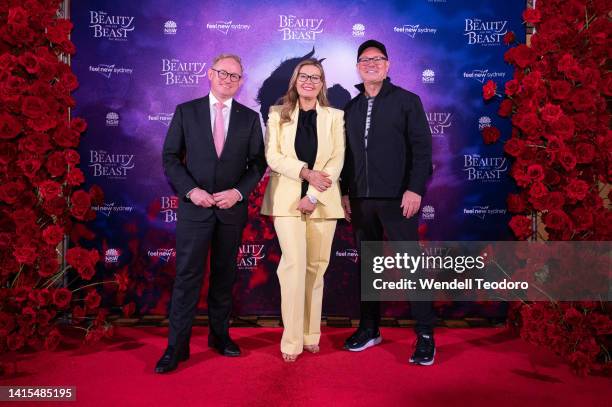 Ben Franklin, MLC Minister for the Arts, Tourism, Aboriginal Affairs and Regional Youth and Kylie Watson-Wheeler the Walt Disney Company's Senior...