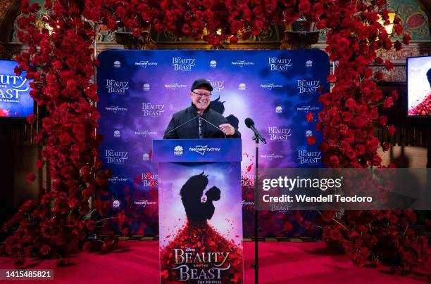 Director and choreographer Matt West attends a press conference to announce the premiere of Disney's musical theatre blockbuster 'Beauty and the...