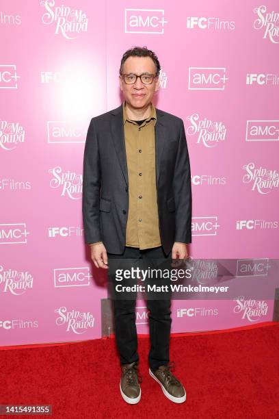Fred Armisen attends the Los Angeles Special Screening of IFC Films' "Spin Me Round" at The London West Hollywood at Beverly Hills on August 17, 2022...