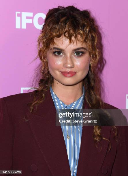 Debby Ryan attends the Los Angeles Special Screening Of IFC Films' "Spin Me Round" at The London West Hollywood at Beverly Hills on August 17, 2022...