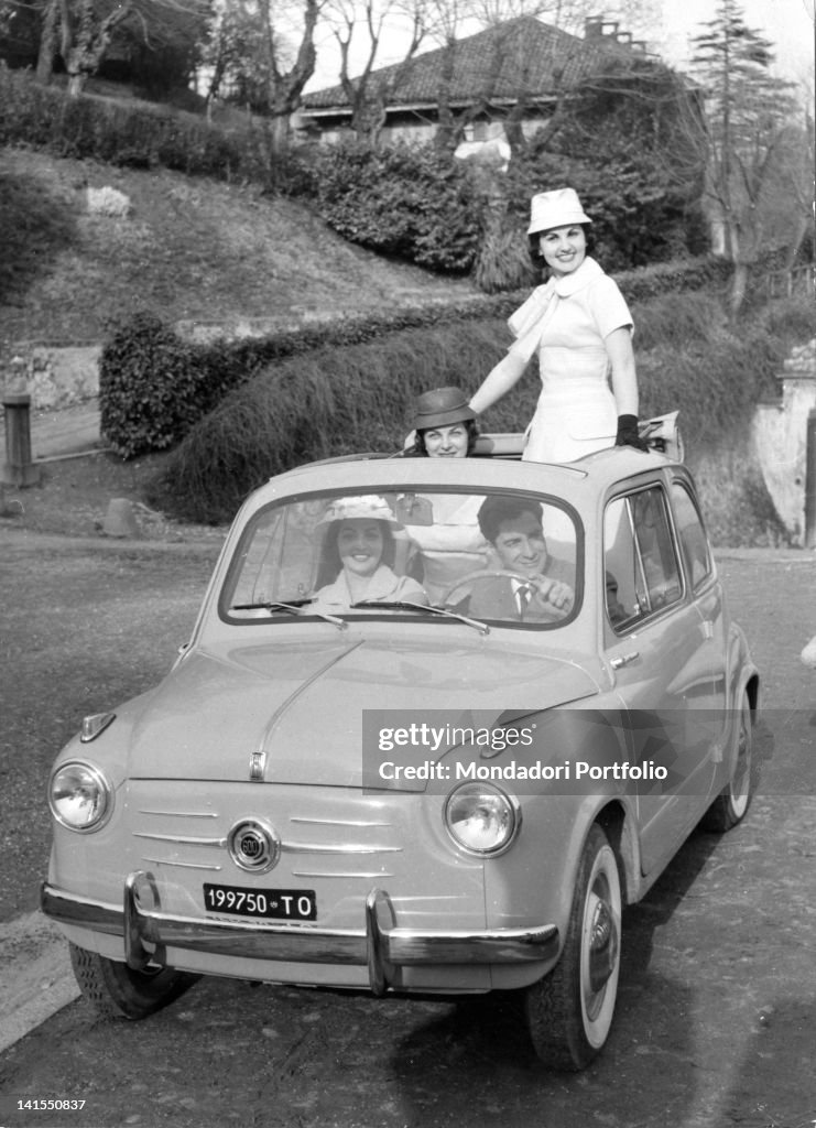 Models On Board Fiat 600