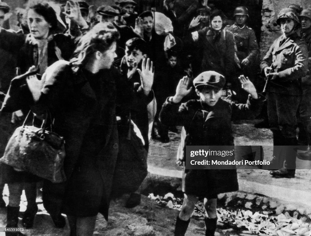 Jews Captured By German Soldiers