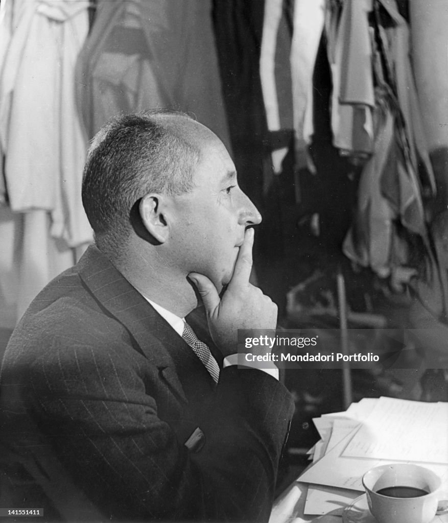 Christian Dior In His Atelier