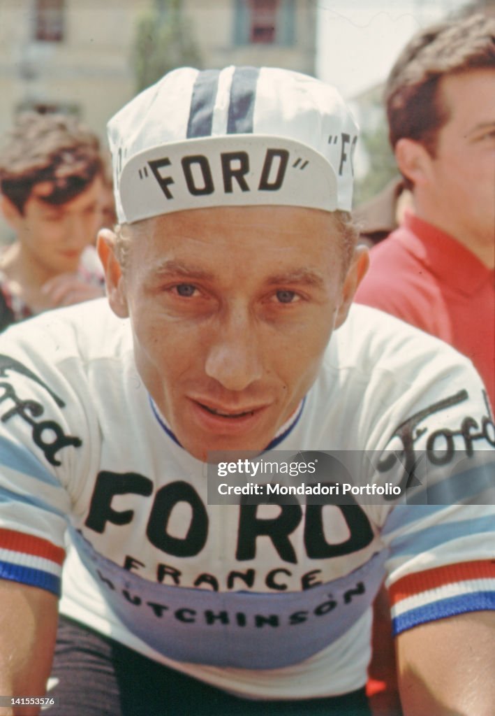 Jacques Anquetil Before A Stage