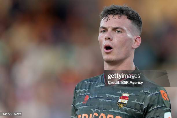 Jizz Hornkamp of Willem II disappointed during the Dutch Keukenkampioendivisie match between FC Eindhoven and Willem II at Jan Louwers Stadion on...