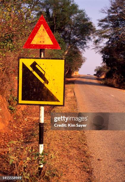 road sign, africa, 1996 - 1996 stock pictures, royalty-free photos & images