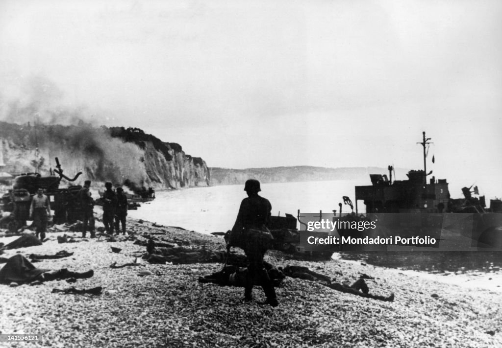 On The Dieppe Shore After The Battle