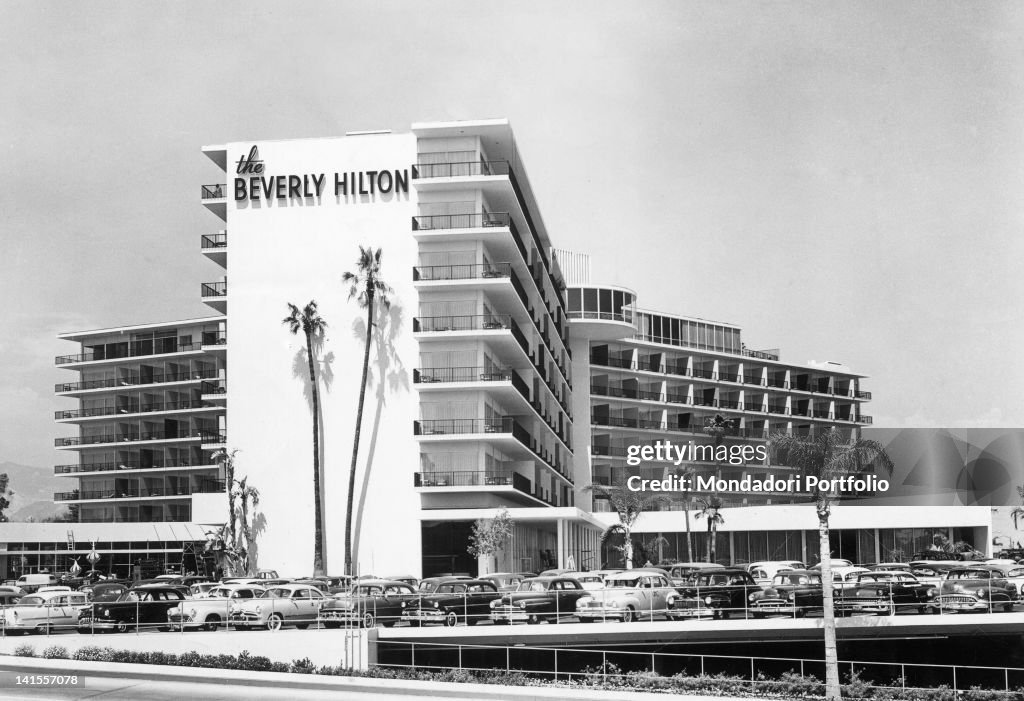 View Of Beverly Hilton Hotel