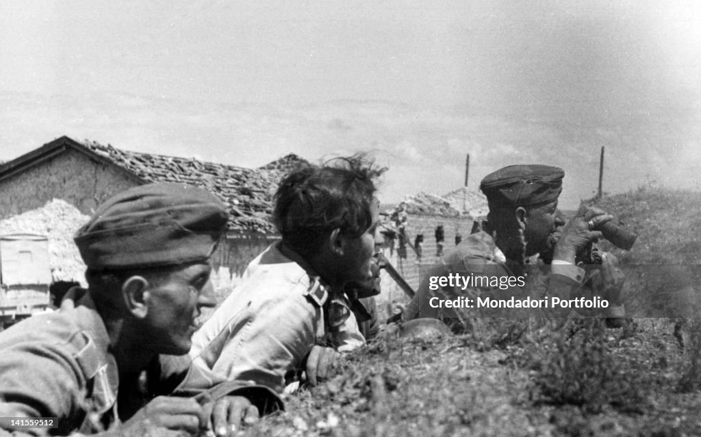 German General Erich Von Manstein On The Outskirts Of Sevastopol