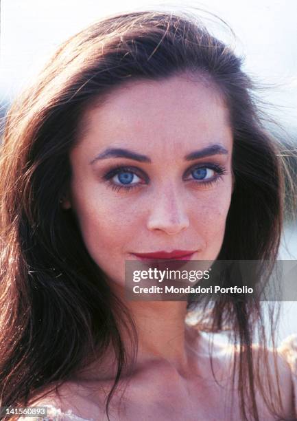 Portrait of the Italian ballet dancer Oriella Dorella. 1980s