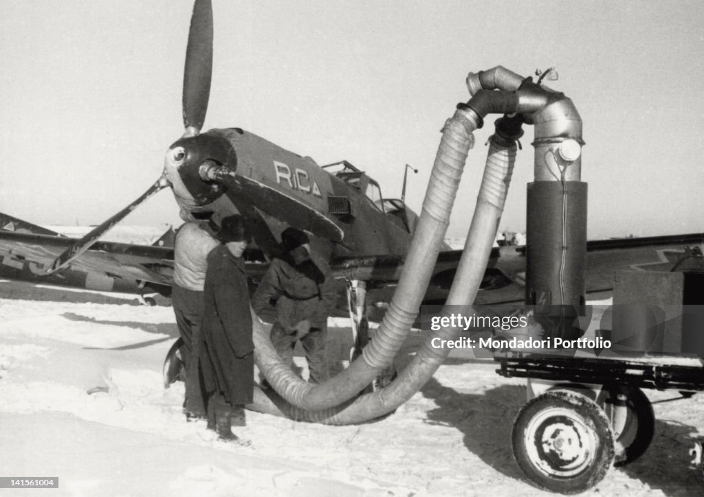 Warming Up Of A Fighter Aircraft