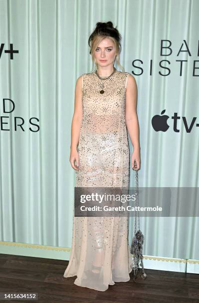 Eve Hewson attends the "Bad Sisters" London Premiere at BFI Southbank on August 18, 2022 in London, England.