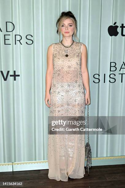 Eve Hewson attends the "Bad Sisters" London Premiere at BFI Southbank on August 18, 2022 in London, England.