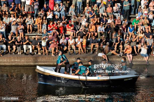 Sam Bennett of Ireland, Matteo Fabbro of Italy, Sergio Andres Higuita Garcia of Colombia, Jai Hindley of Australia, Wilco Kelderman of Netherlands,...