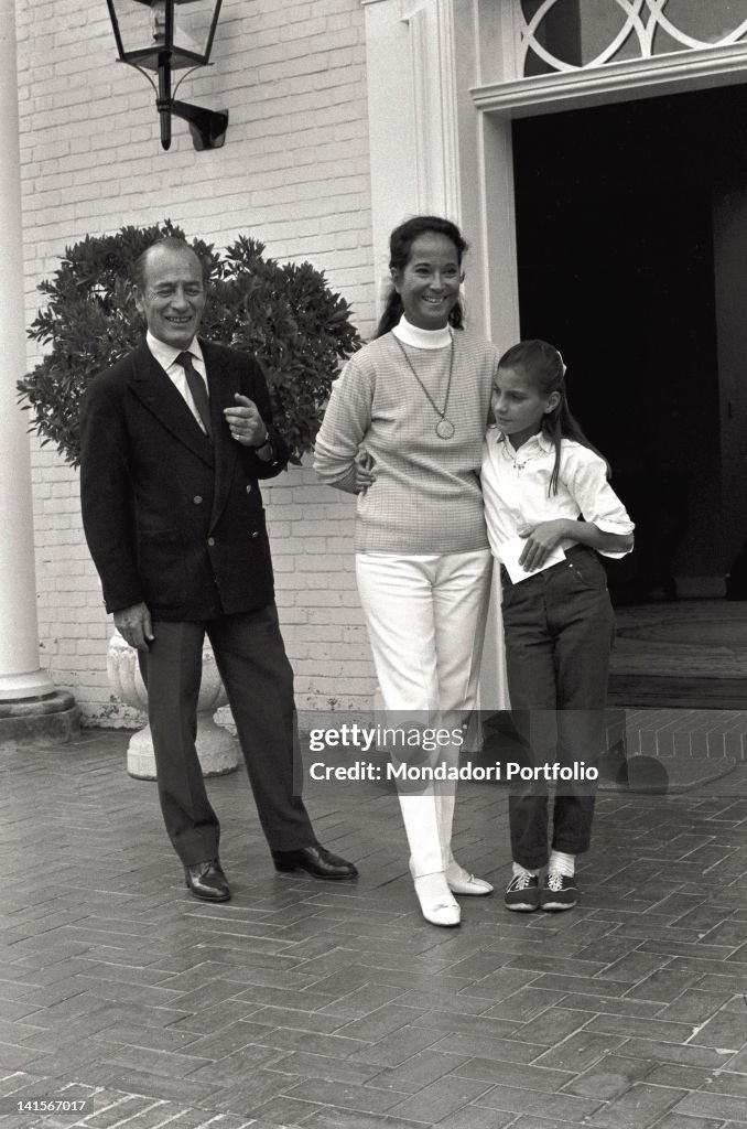 The Italian Industrialist Bruno Pagliai Smiling With His Wife The the-italian-industrialist-bruno-pagliai-smiling-with-his-wife-the