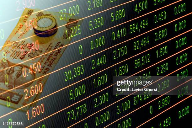 Notes Rupees Graph Rupee Graph Photos and Premium High Res Pictures - Getty Images