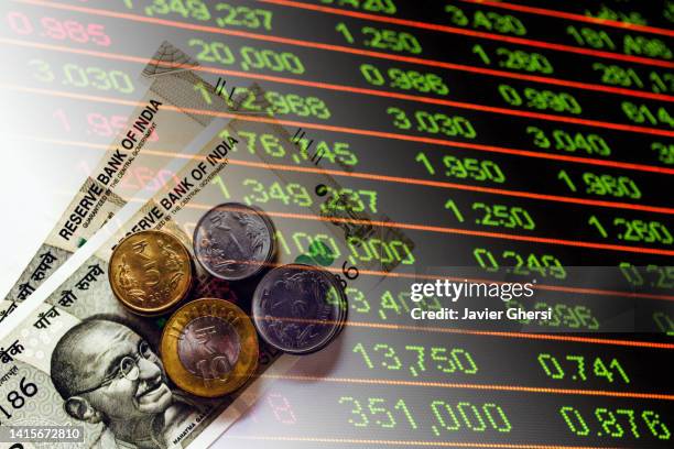 Notes Rupees Graph Rupee Graph Photos and Premium High Res Pictures - Getty Images