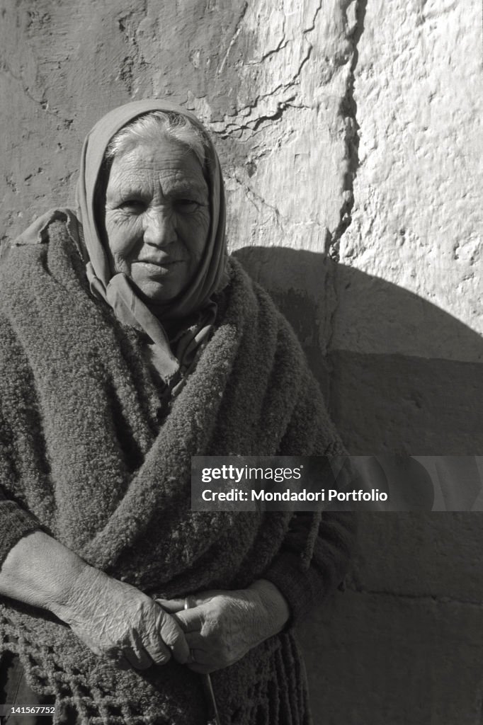 An Elderly Woman From San Giovanni Rotondo