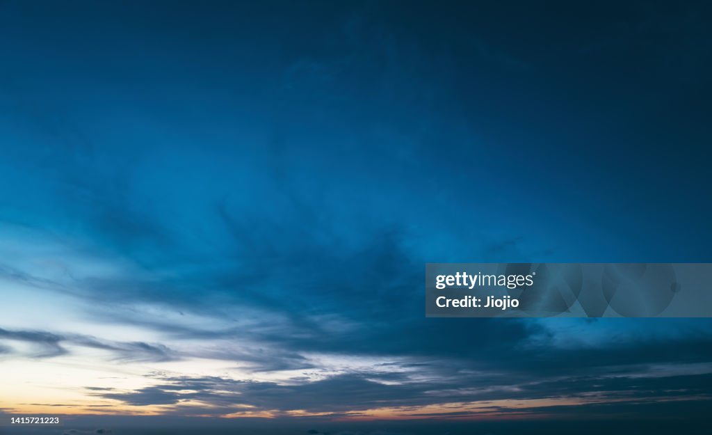 Sky at night