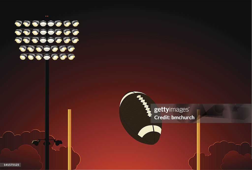 Stadium Light Football Game