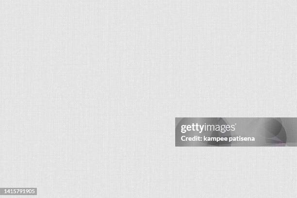 linen canvas texture background - 布 白 ストックフォトと画像