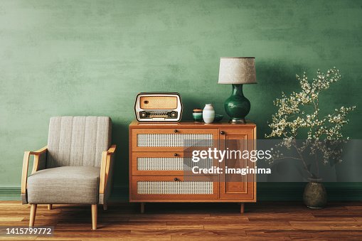 Home Interior With Vintage Furniture Home Interior With Vintage Furniture