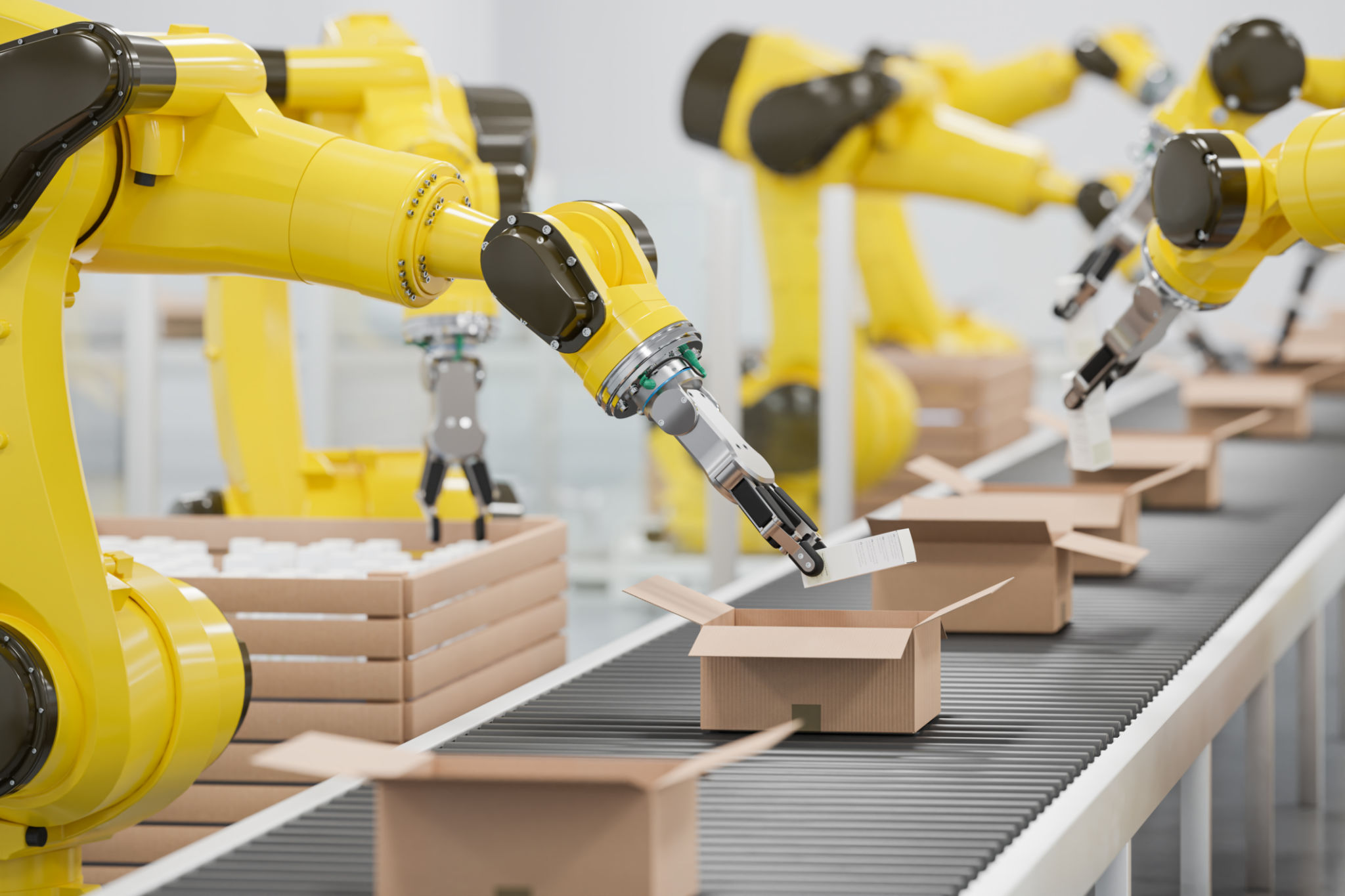 robotic arm packaging