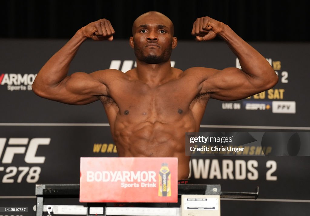 UFC 278 Official Weigh-in