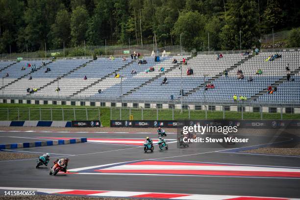 View at the new chicane during the free practice of the CryptoDATA MotoGP of Austria at Red Bull Ring on August 19, 2022 in Spielberg, Austria.