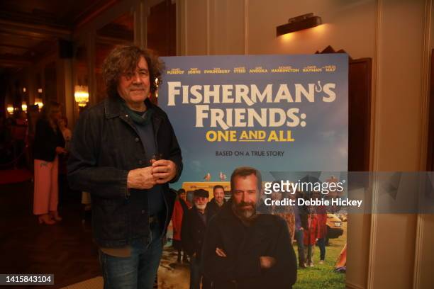 Stephen Rea attends a screening of "Fisherman's Friends: One And All" at The Stella Cinema Rathmines on August 19, 2022 in Dublin, Ireland.