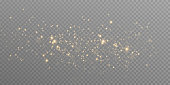 golden dust light design. Bokeh light lights effect background. Christmas glowing dust background Christmas glowing light bokeh confetti and sparkle overlay texture for your design.